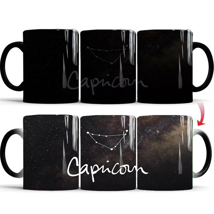 Zodiac Color Changing Magic Mugs, Heat Sensitive Ceramics Cups | Bowlift