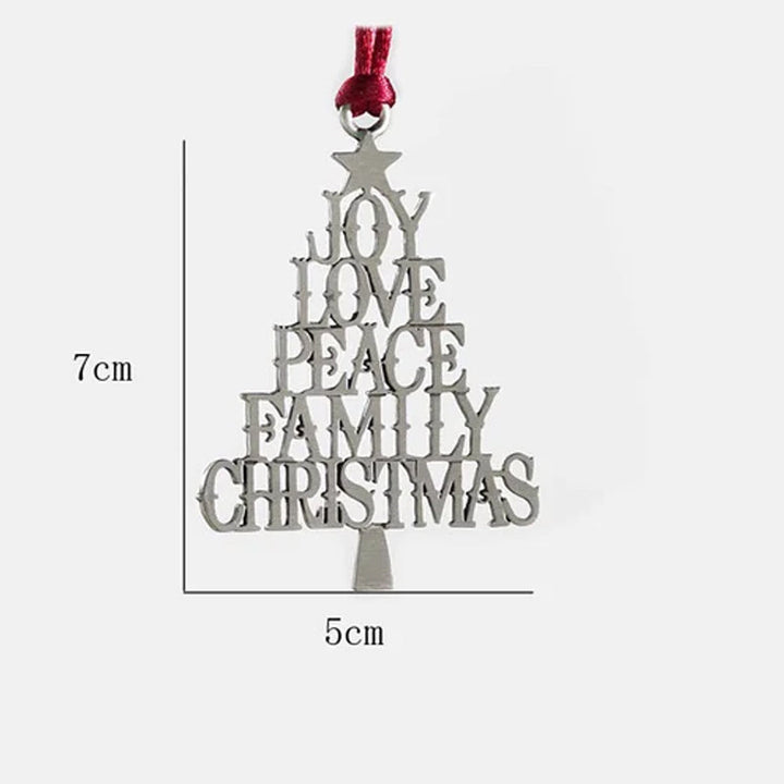 BowLift | Solid Tin Christmas Decoration