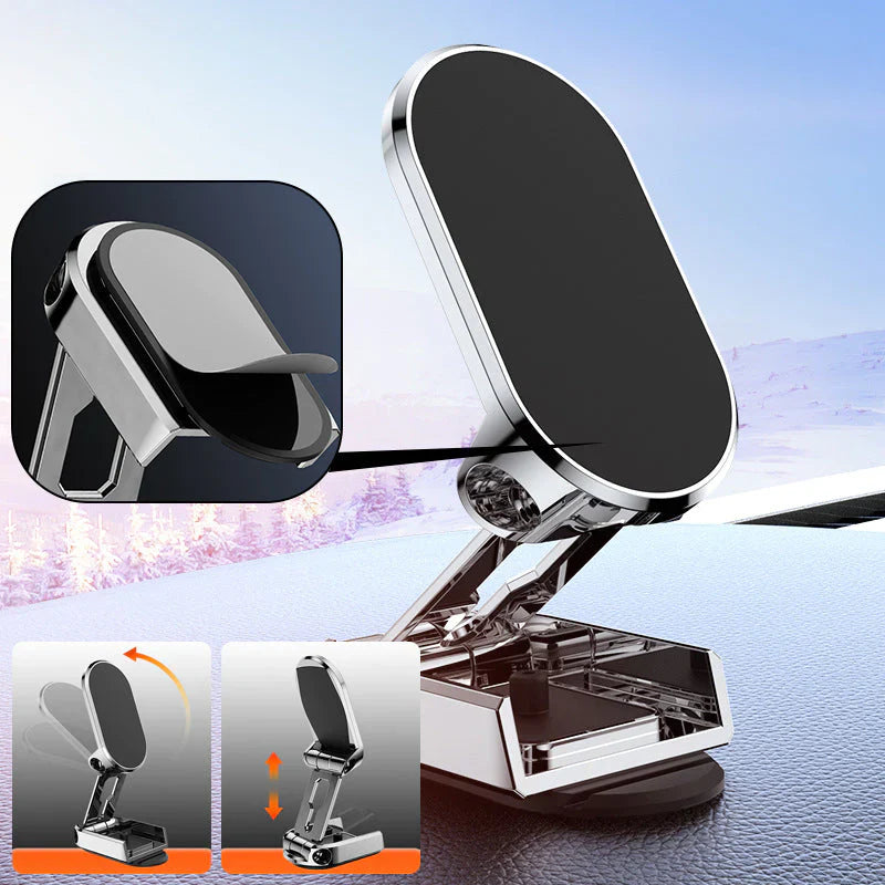 BowLift | Metal Folding Cart Phone Holder