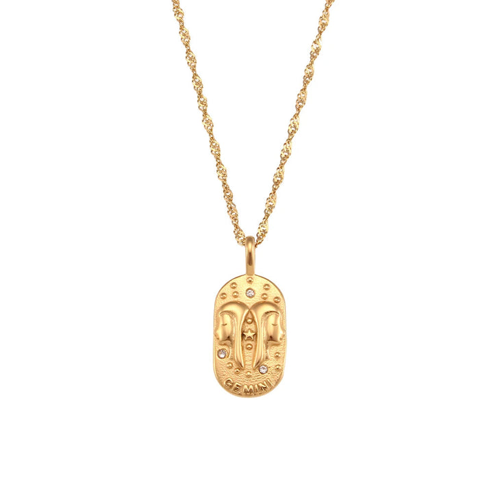 BowLift | Dainty Zodiac Tarot Inspired Necklace
