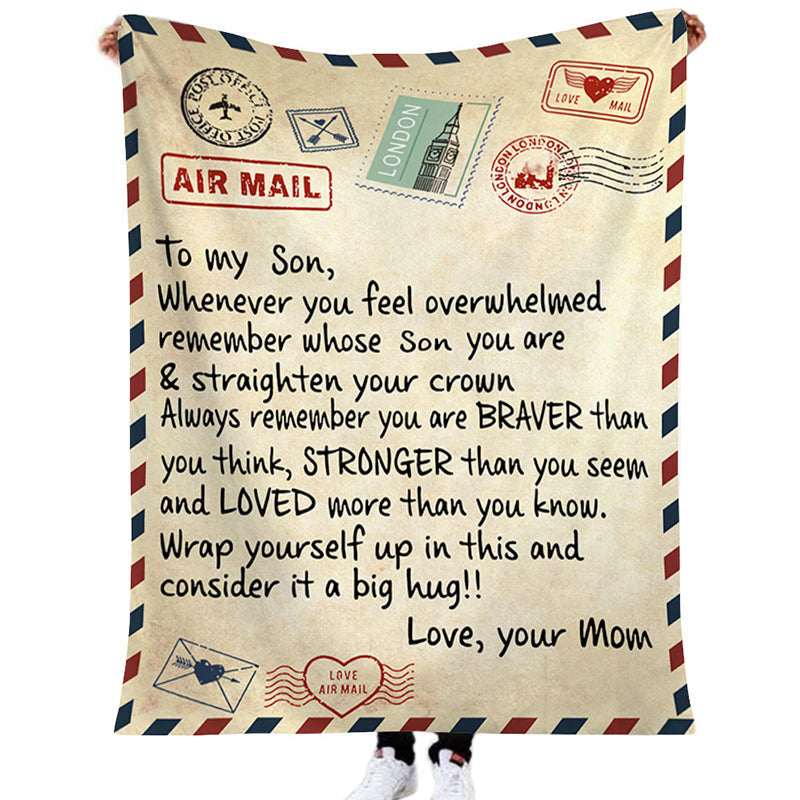 BowLift | Printed Flannel Envelope Blanket
