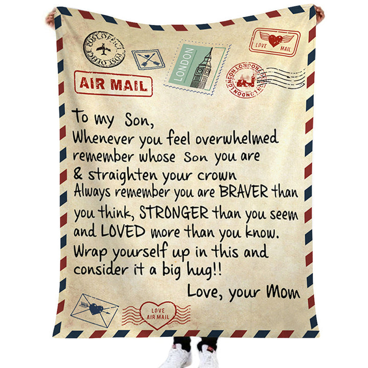 BowLift | Printed Flannel Envelope Blanket