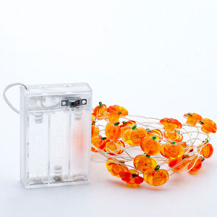 BowLift | Modern Thanksgiving Maple Acorn Pumpkin Decoration 30 LED String Lights