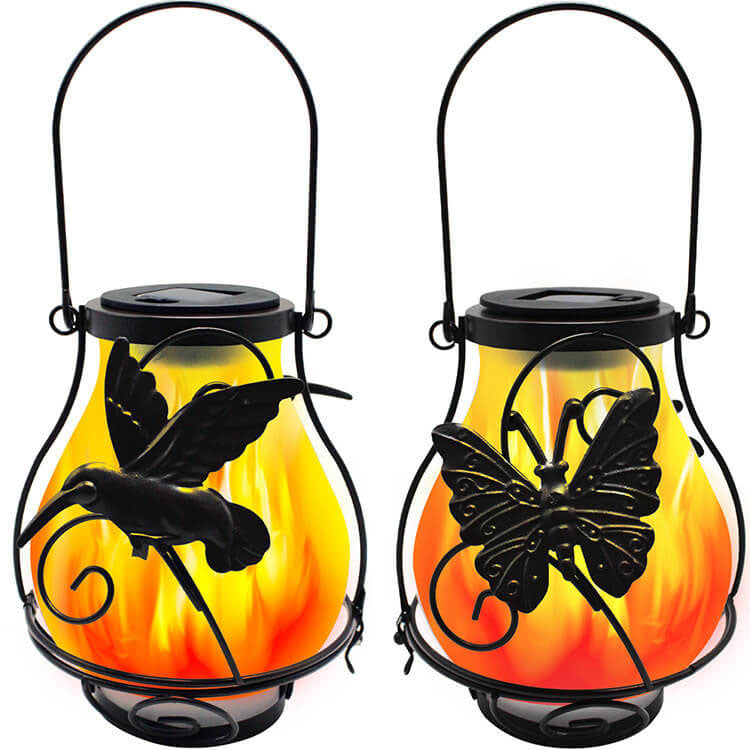 BowLift | Solar Retro Lantern LED Decorative Outdoor Waterproof Garden Hanging Light