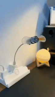 BowLift | USB LED Fan Clock