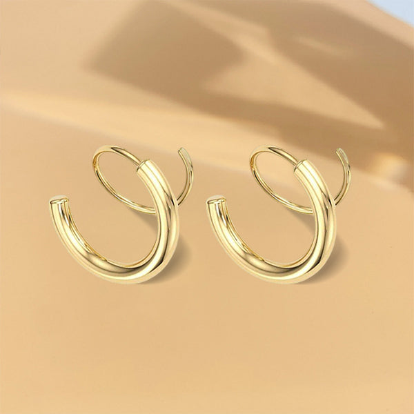 BowLift | Double Twist Spiral Earrings