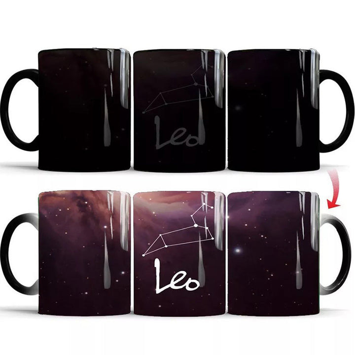 Zodiac Color Changing Magic Mugs, Heat Sensitive Ceramics Cups | Bowlift