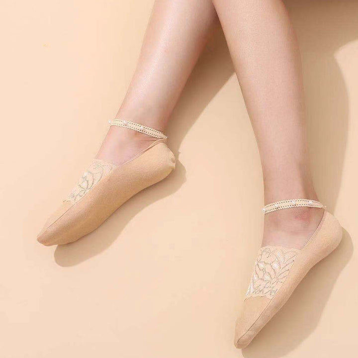 BowLift | Pearl Lace Socks