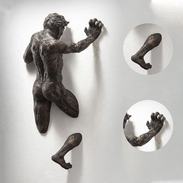 Art of Wall Sculpture Ornament Made of Resin | Bowlift