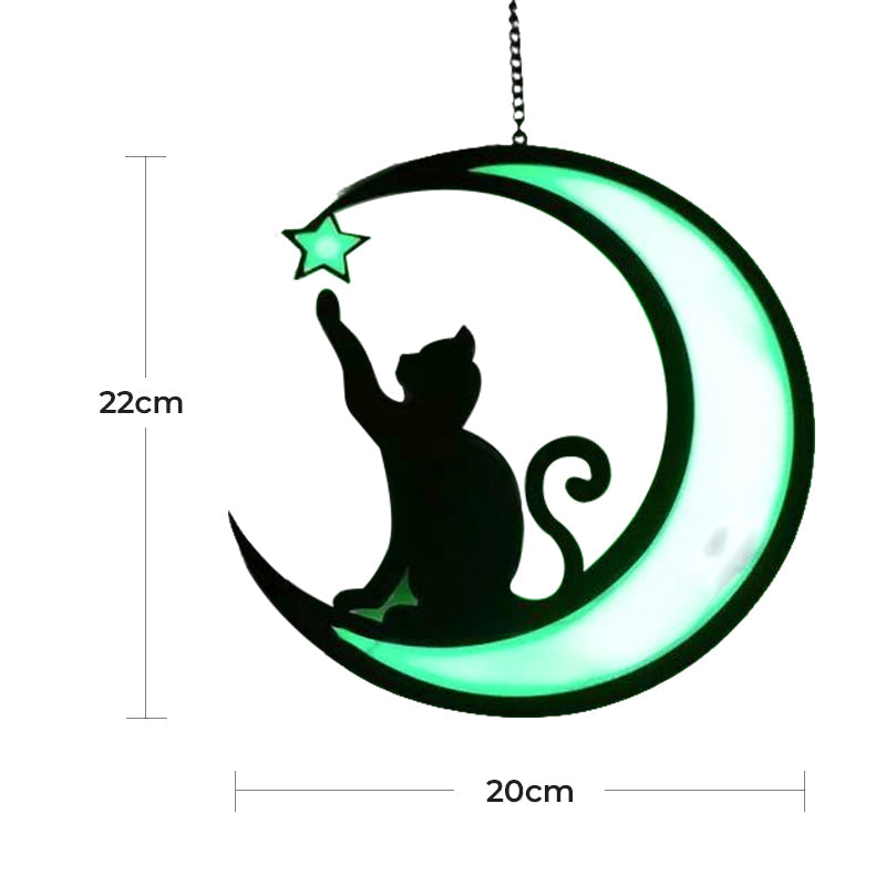 BowLift | Moon Black Cat Decorations