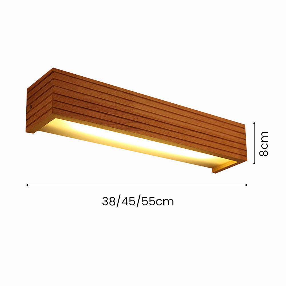 BowLift | Wall Light Modern Wood LED Fixture