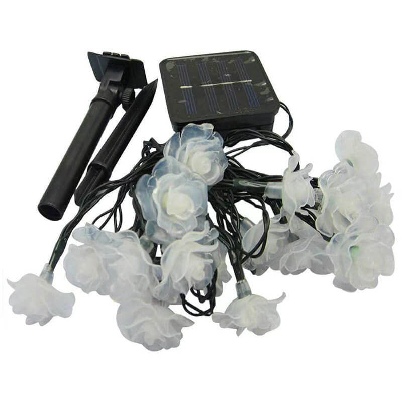 BowLift | Solar Rose String Lights Outdoor Waterproof LED Decorative String Lights