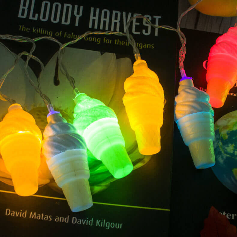 BowLift | Modern Creative Ice Cream Children LED USB Battery Decoration String Lights