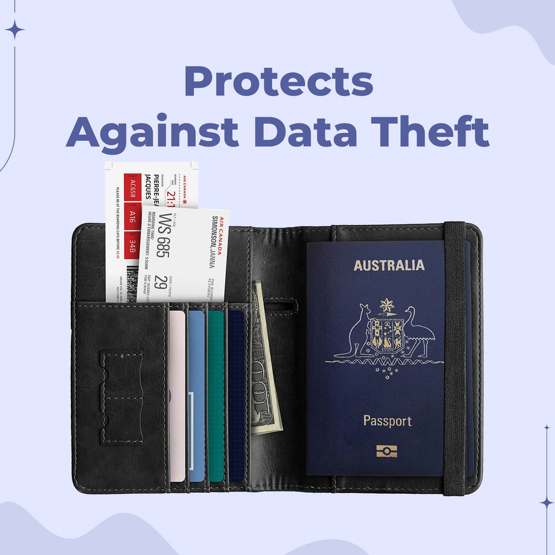 Passport Wallet for Travelling Bowlift