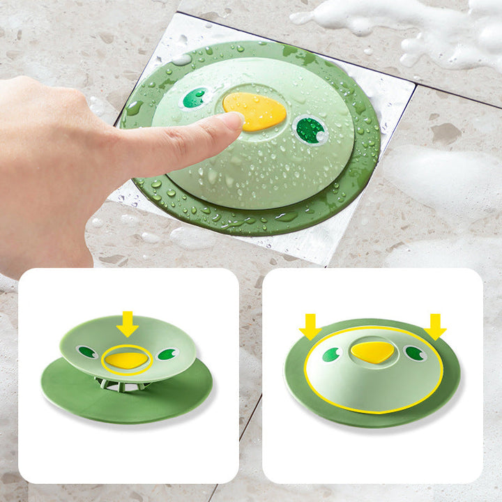 BowLift | Silicone Anti-odor Floor Drain Cover