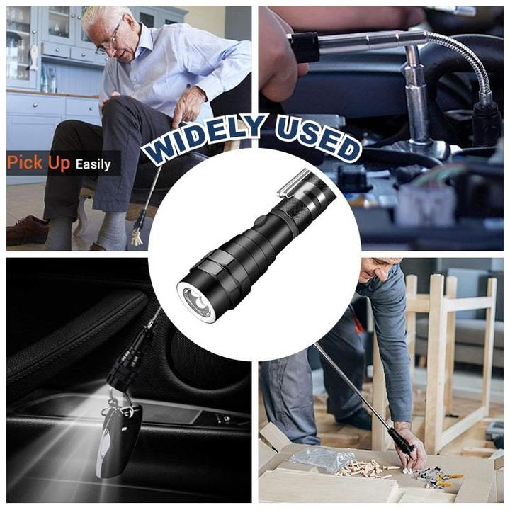BowLift | Telescopic Magnetic Pickup Flashlight