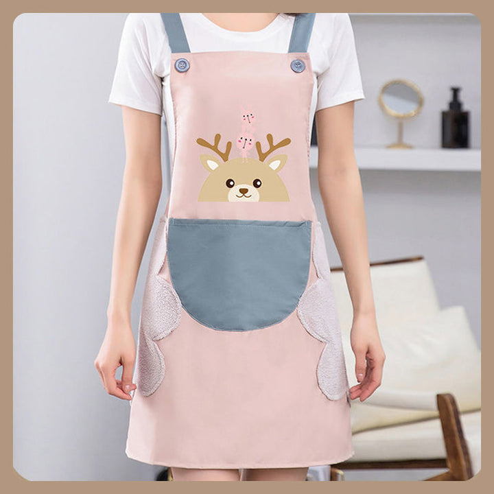 Cartoon Cute Little Deer Apron | Bowlift