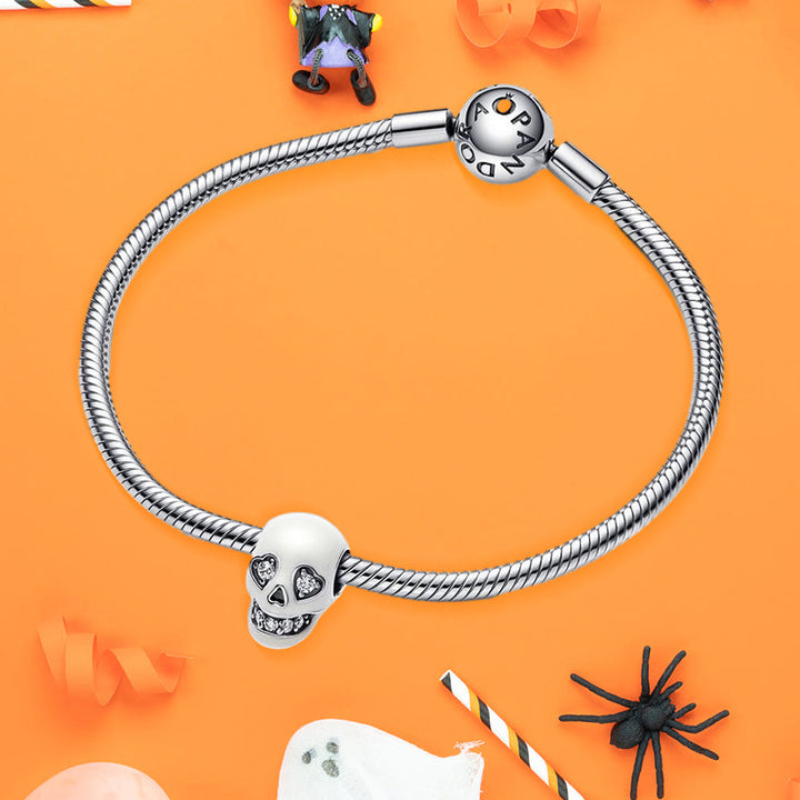 BowLift | Shining Glitter Skull Pendant