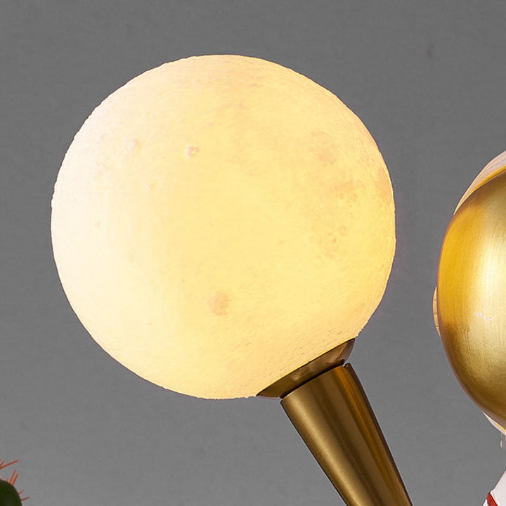 BowLift | CosmoBuddy Astronaut Wall Lamp | Creative Design | Resin & ABS | LED Bedroom Light