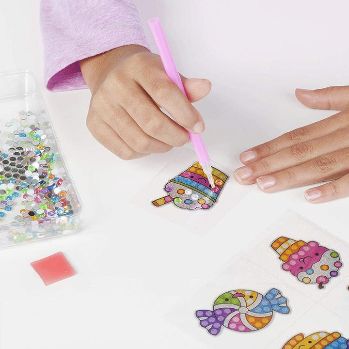 BowLift | Large Gem Diamond Painting Stickers for Kids