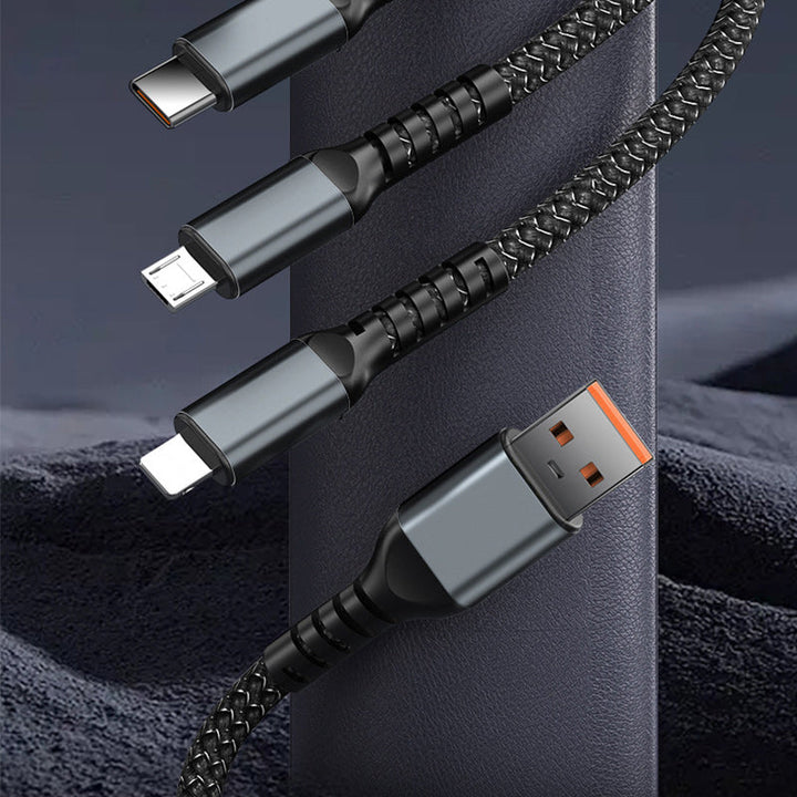BowLift | Super Fast Charging 3-in-1 Data Cable