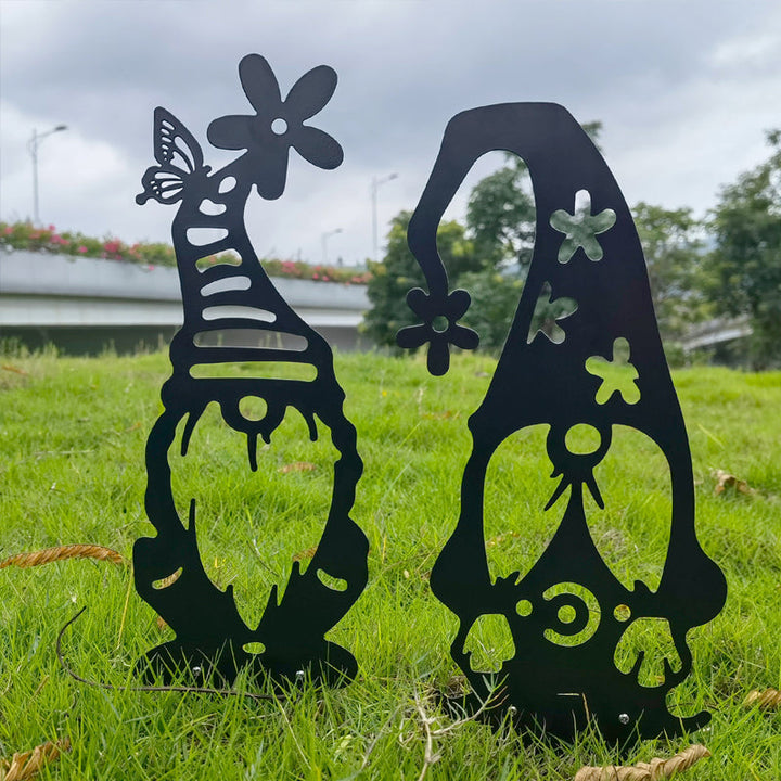 Outdoor Funny Adorable Gnomes Garden Decoration Statue | Bowlift