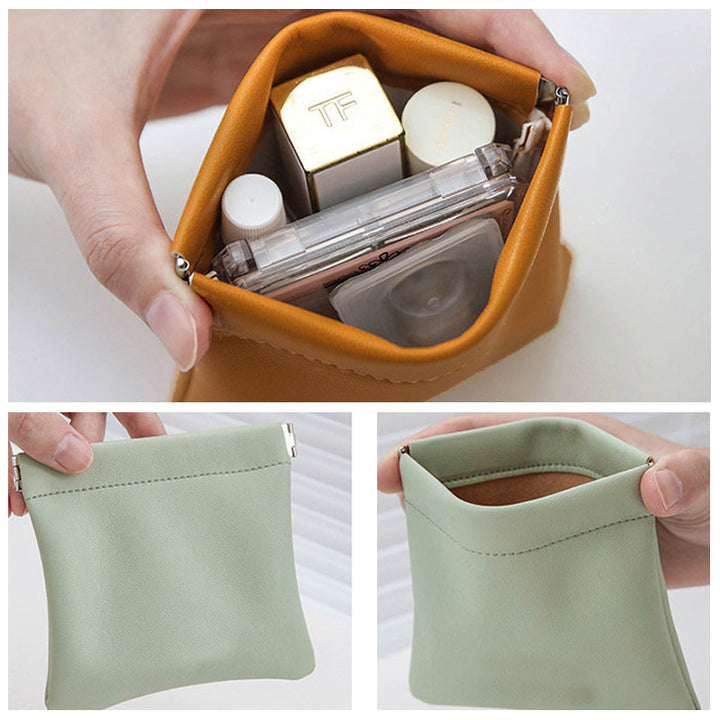 BowLift | PU Leather Pocket Cosmetic Bag