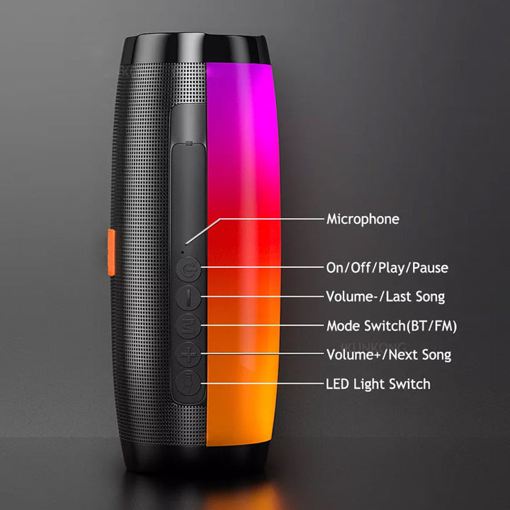 BowLift | LED Bluetooth Wireless Bass Subwoofer Music Player