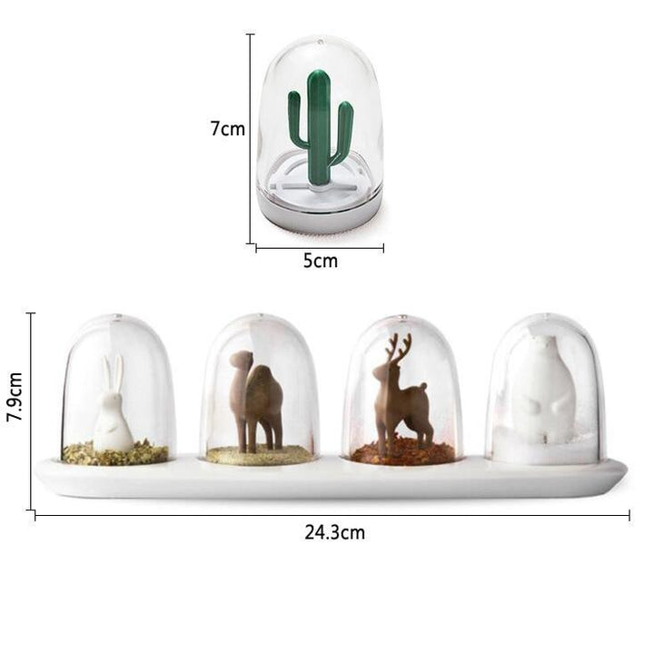 Tempus - Ornament Dome Salt & Pepper Shakers | Bowlift