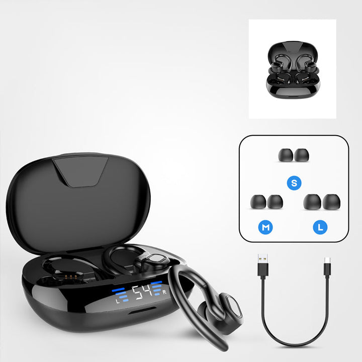 BowLift | Touch Control LED Power Display Sport Headphones