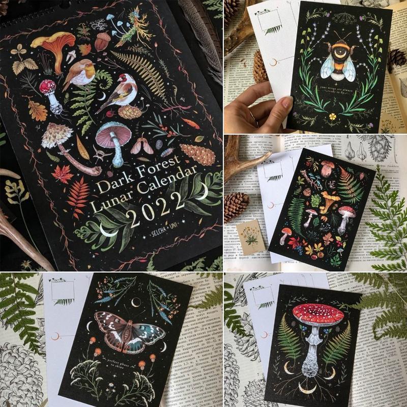 BowLift | 2023 Dark Forest Moon Calendar