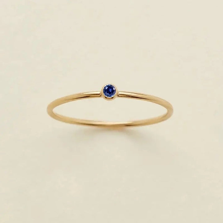 BowLift | Dainty Birthstone Ring