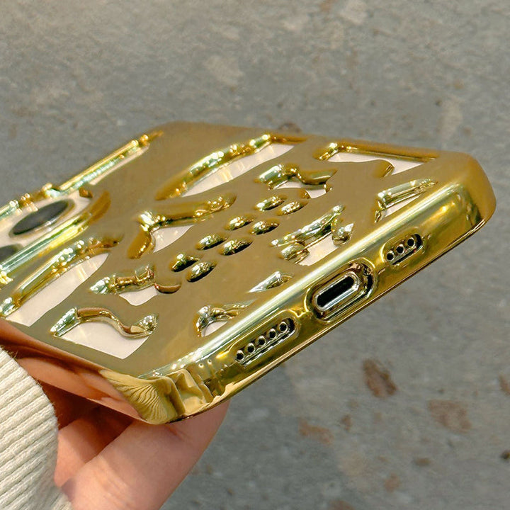 BowLift | Plated Skull Case Cover For iPhone
