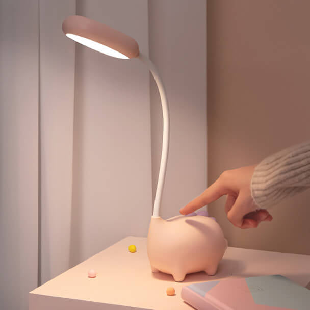 BowLift | Rechargeable LED Desk Lamp with Cartoon Dinosaur Eye Care