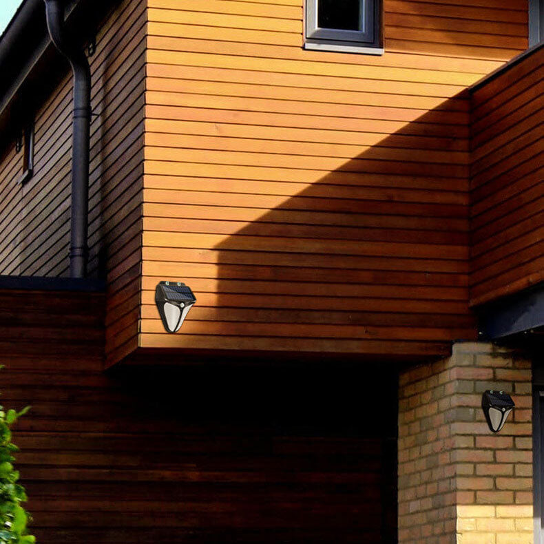 BowLift | Solar Intelligent Triangle Outdoor Waterproof Body Sensor Patio LED Wall Light