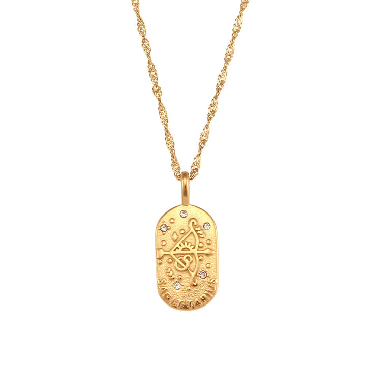BowLift | Dainty Zodiac Tarot Inspired Necklace