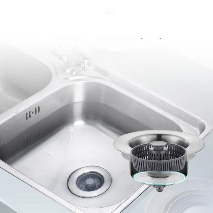 BowLift | Clean Sink Stainless Steel Odor-Control Strainer