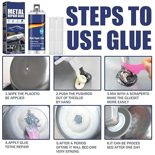BowLift | Metal casting repair epoxy resin — Durable, heat-resistant adhesive