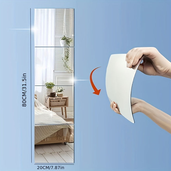 AcrylicSafe Mirrors Set – Stylish and Break-resistant Mirrors Bowlift