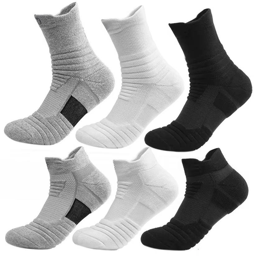BowLift | Breathable Moisture Wicking Athletic Basketball Socks for Men