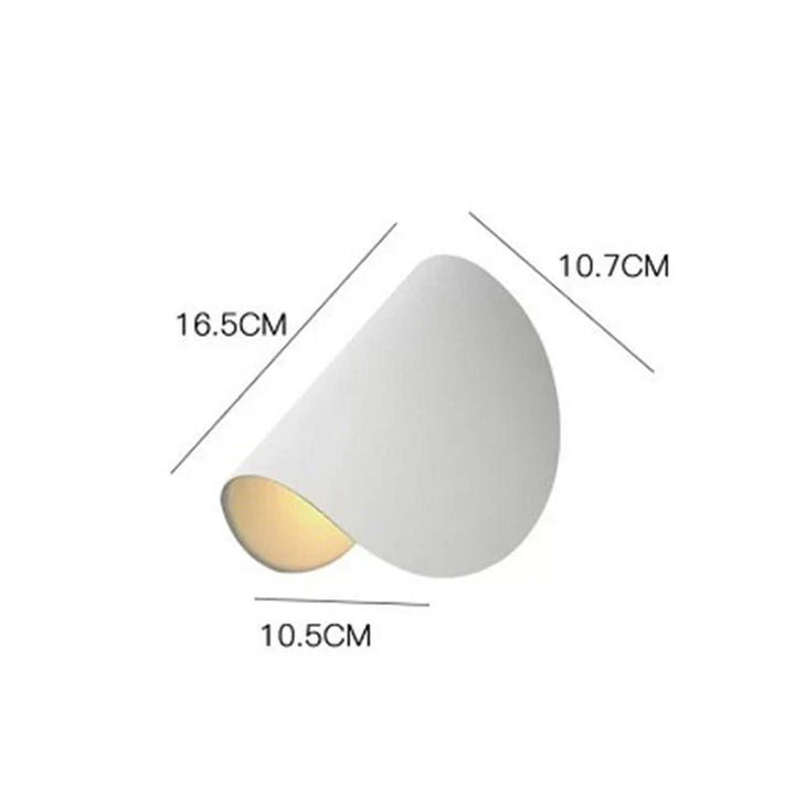 BowLift | Modern Colored LED Wall Light in Stylish Design