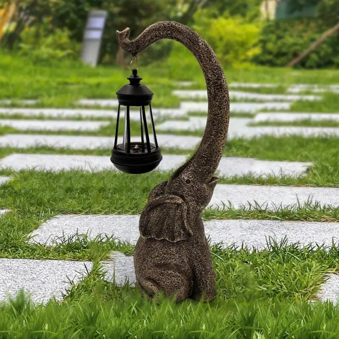 MagicElephant - Enchanting Solar Lighting for Garden and Home Bowlift