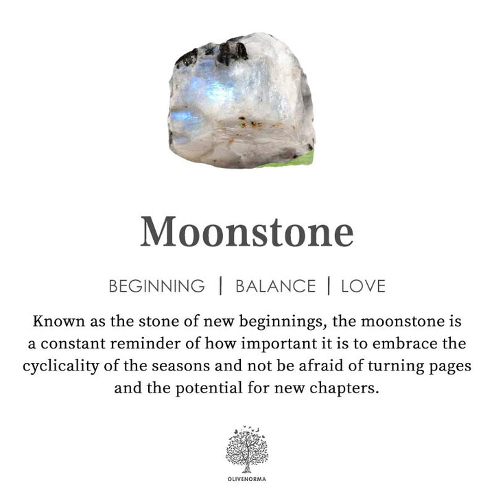 BowLift | Retro Moonstone Necklace - Selene