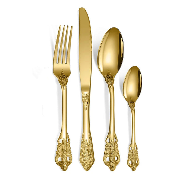 BowLift | Luxury Gold Cutlery Set