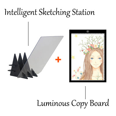 BowLift | Intelligent Reflection Drawing Board With APP Control, For Adults, Kids, Home, School & Office