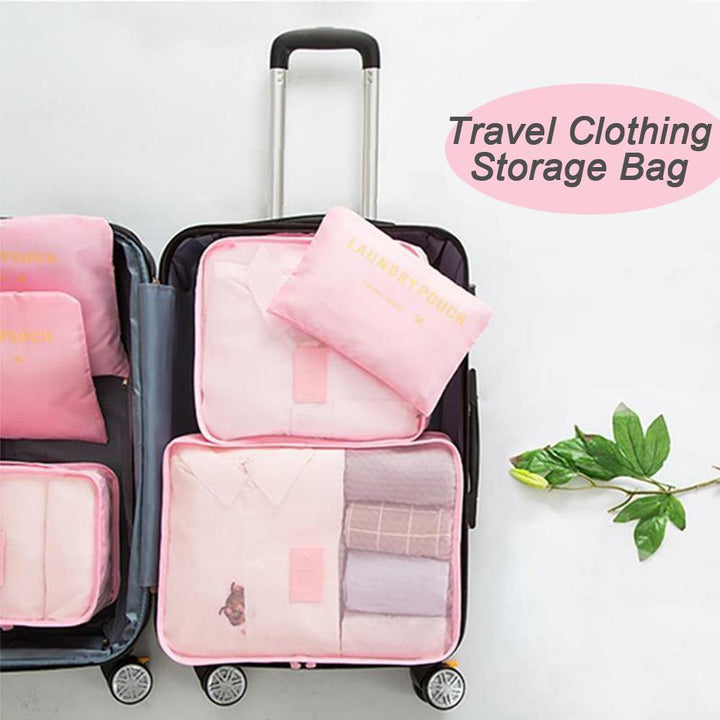 BowLift | Travel Clothing Storage Bag (1 Set, 6 Pieces)