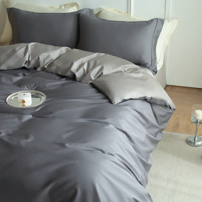 Cotton bedding set, 100 long-staple, elegant