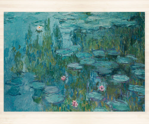 BowLift | Monet Water Lily PVC Entrance Mat
