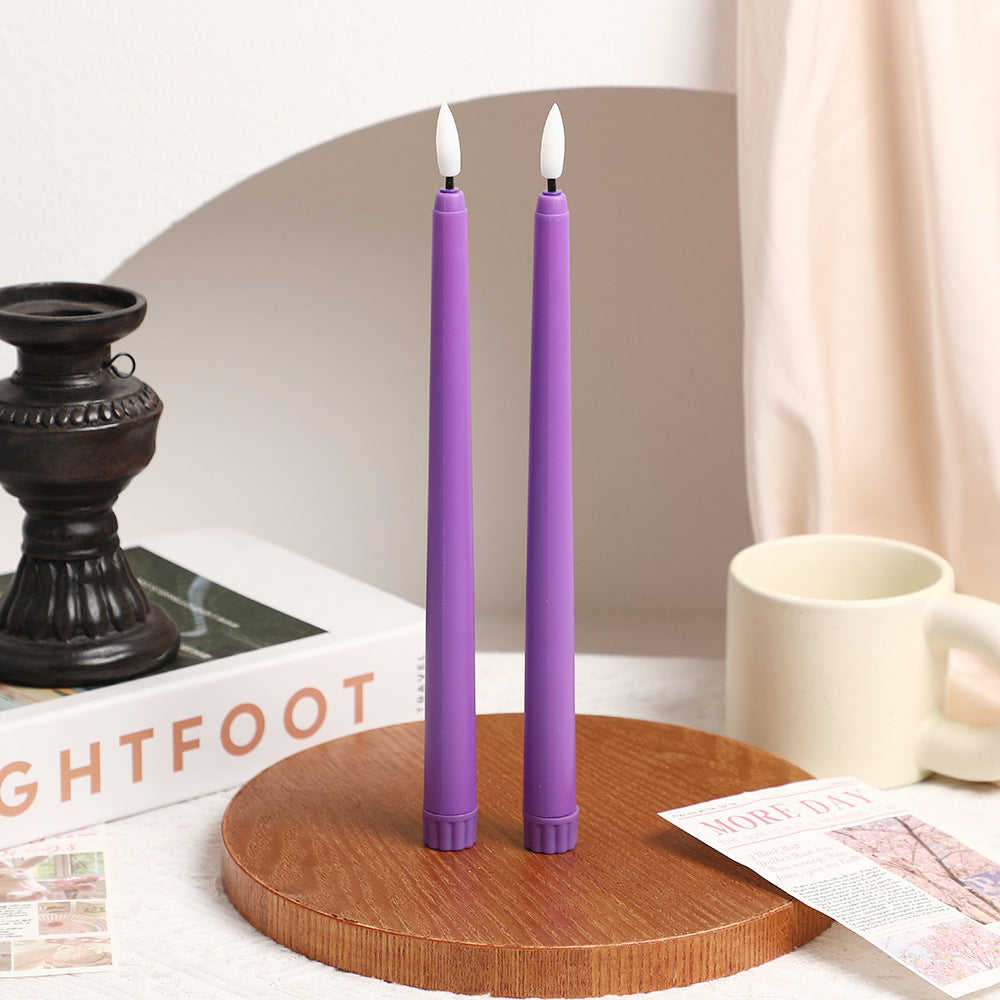 LED taper candles with remote control
