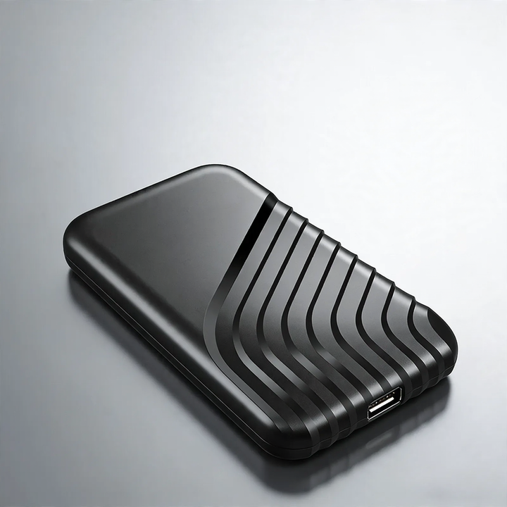Mobile SSD, up to 128 TB, USB-C / USB 3.1